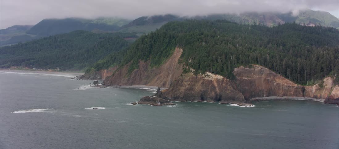 Waves are moving towards the coast