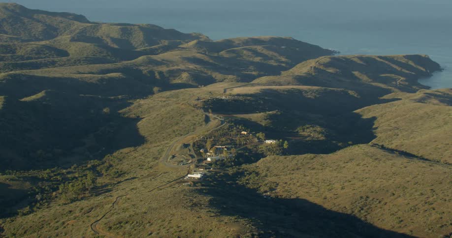 Mountain vineyard by the sea