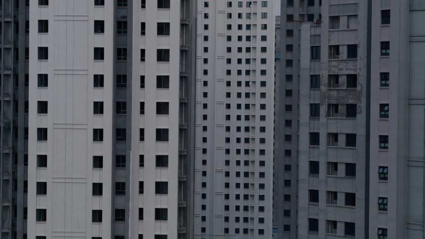 Skyscrapers in a city during the day