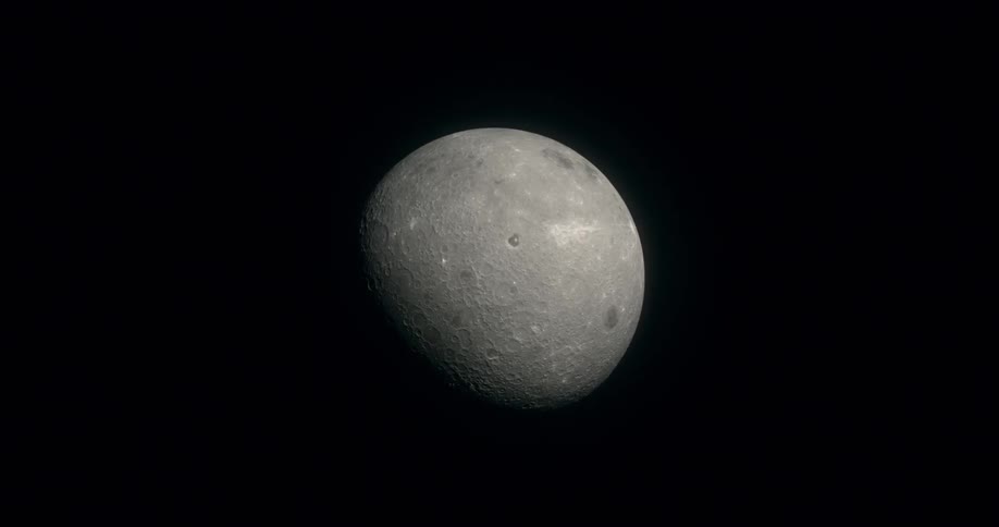 The Moon being eclipsed