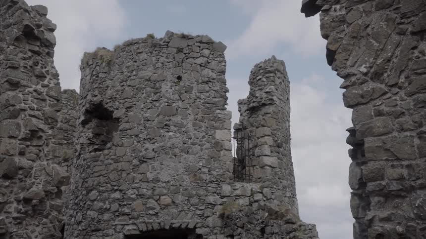 A large stone structure