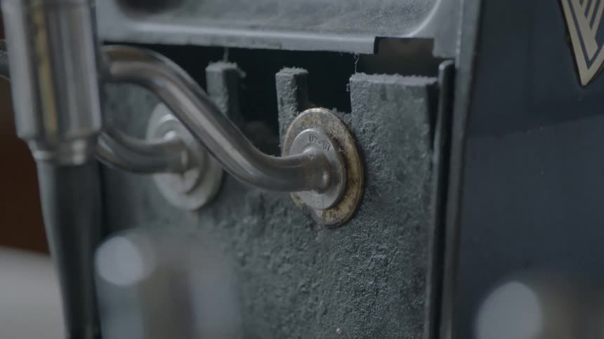 Steel tubing carries gas