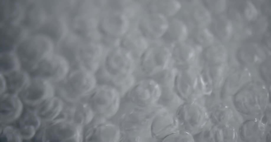 Boiling water with bubbles