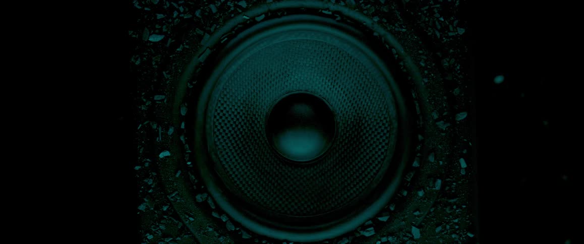 A speaker pulses