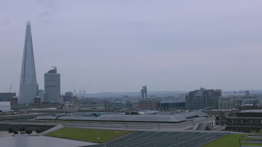 Aerial view of a city
