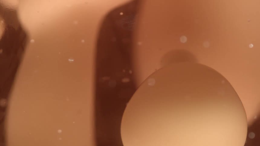 Drops and globules float and sink