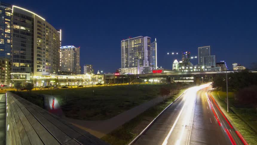 Austin from Lamar Ped Bridge