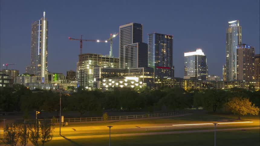 Downtown Austin from Doug Sahm Hill