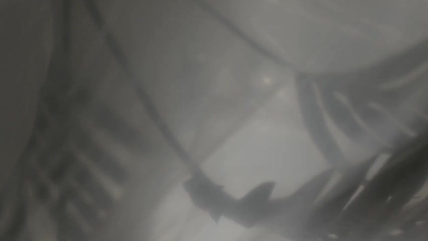 Close up of a sheet with shadows