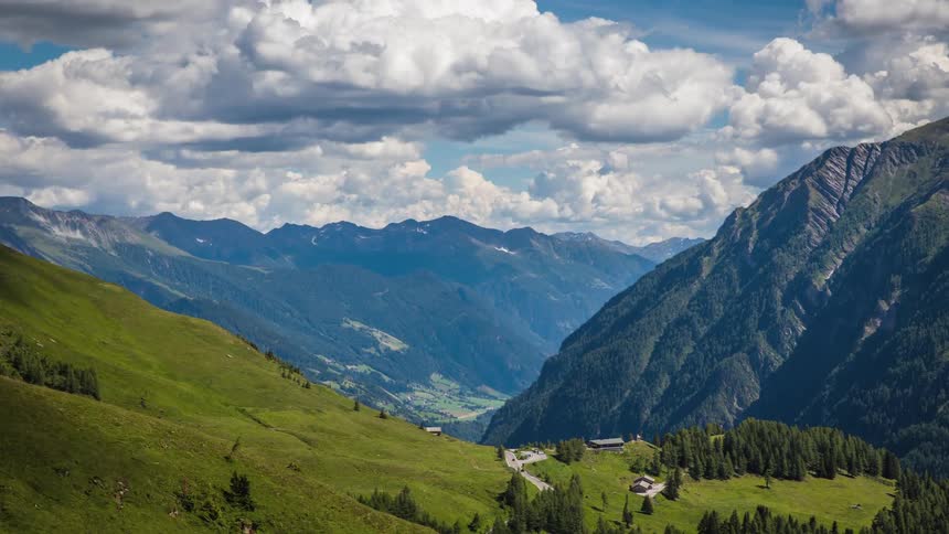 A beautiful mountainside