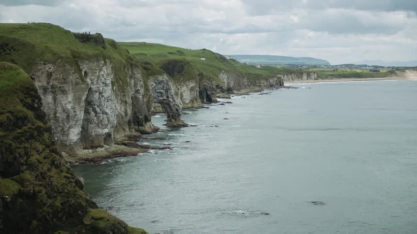 Cliffs next to the ocean