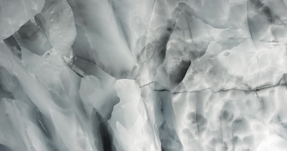 Ice is frozen all around