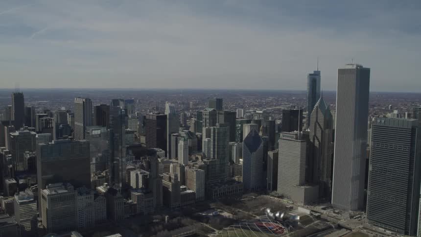 Landscape view of a downtown area