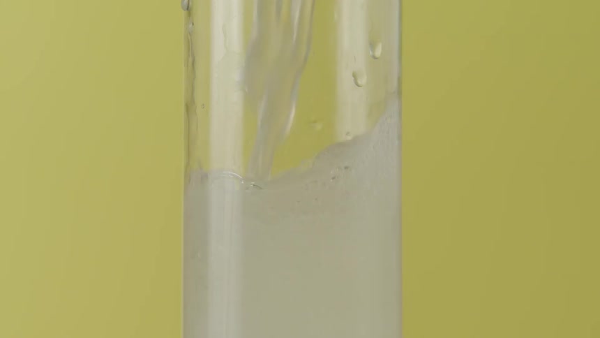 Liquid filling a cup