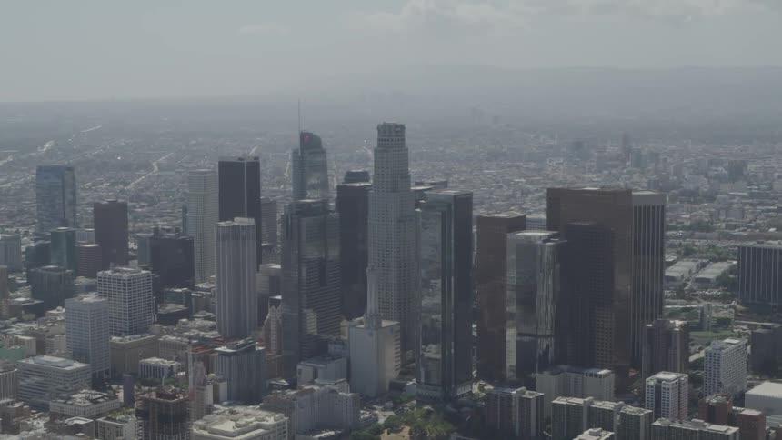 Downtown city view