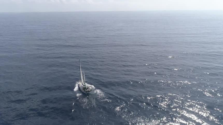 Boat sailing on the water