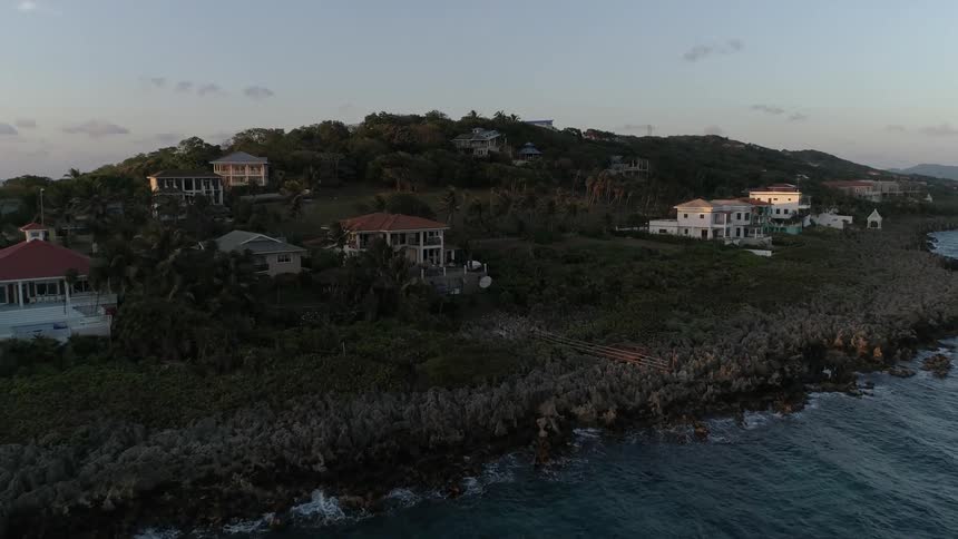 Houses on the waterfront