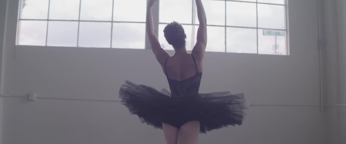 Ballet daner plieting