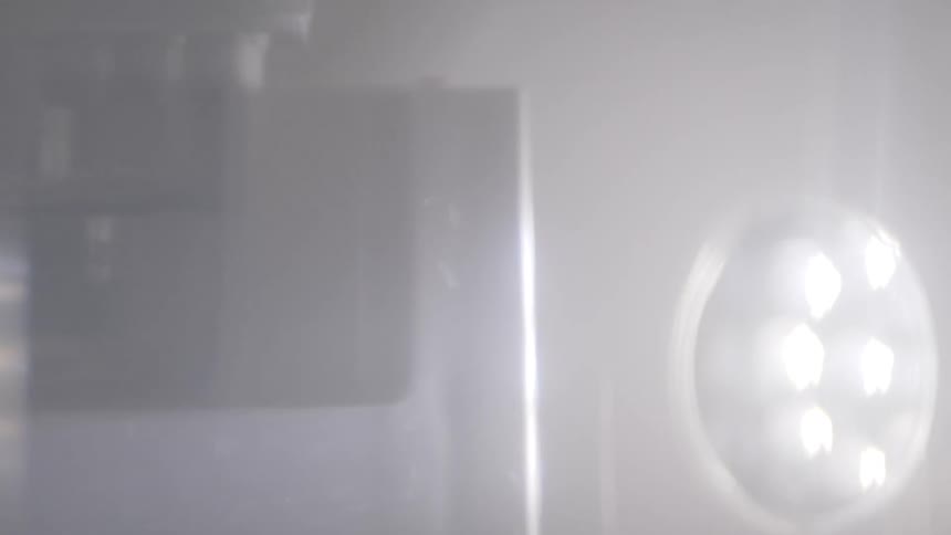 Close up of an led lamp