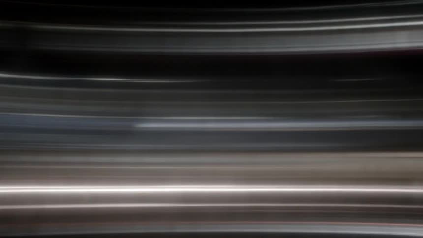 Streaming lines of color move around