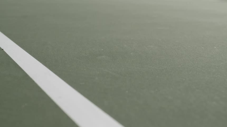 Tennis balls bouncing