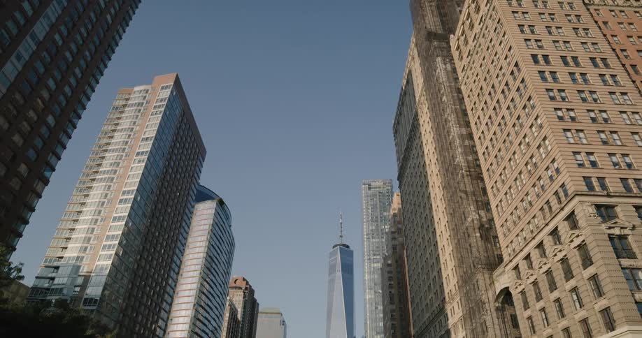 View of a downtown area
