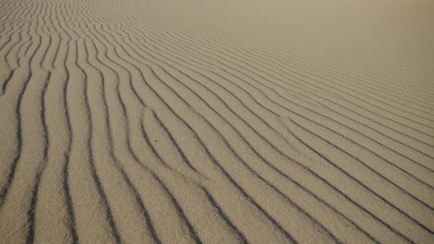 Aerial view of a desert