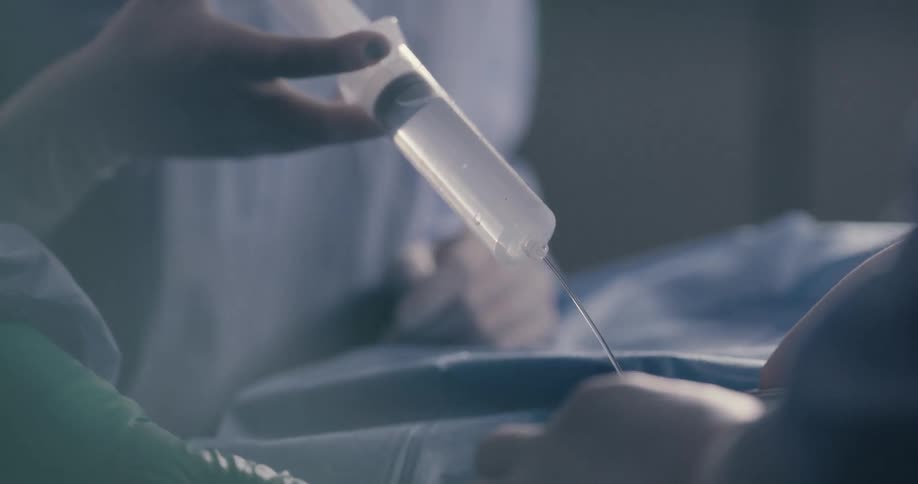 Doctors doing surgery