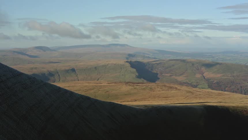 Landscape view of hills