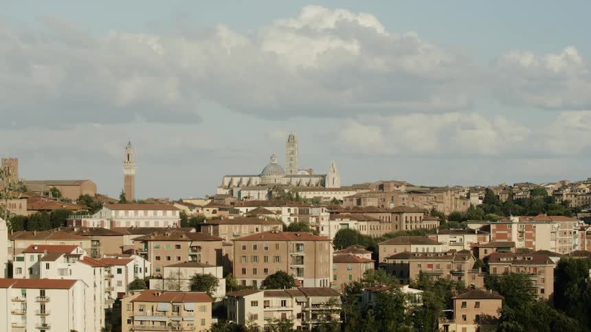 Landscape view of a neighborhood in a city
