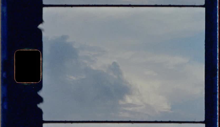 A zoomed in sky footage
