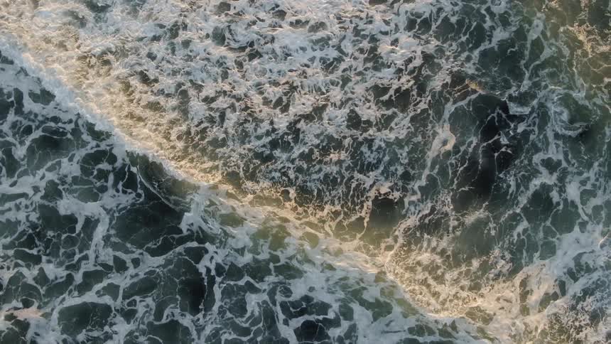 A slow motion of wave at ocean