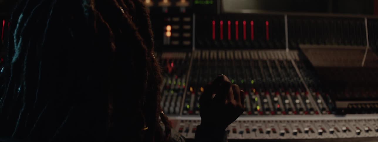 Producer at the music studio
