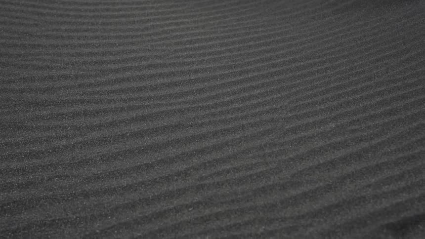 Closeup of sand from a beach