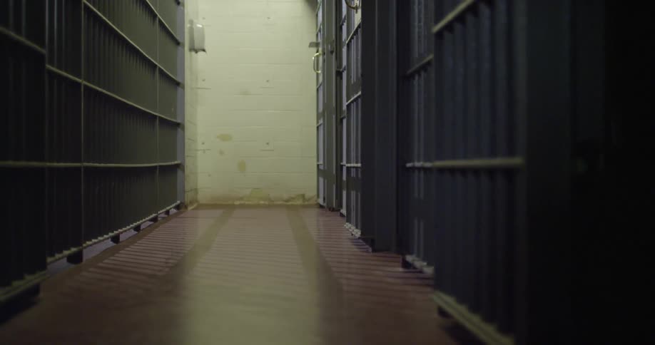 View of a hall inside of a prison