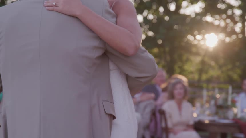 A man and woman dance together