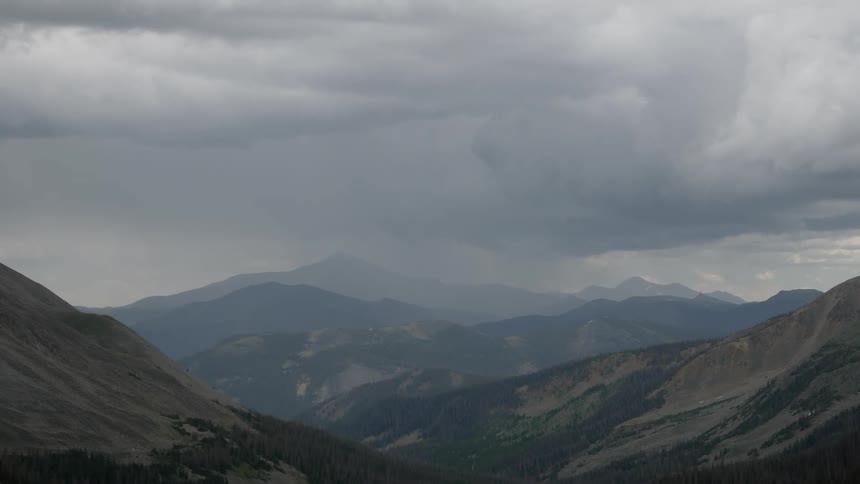 A footage of a mountain