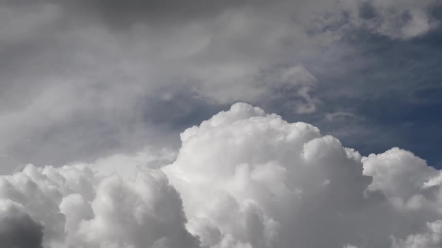 White cloud in the sky