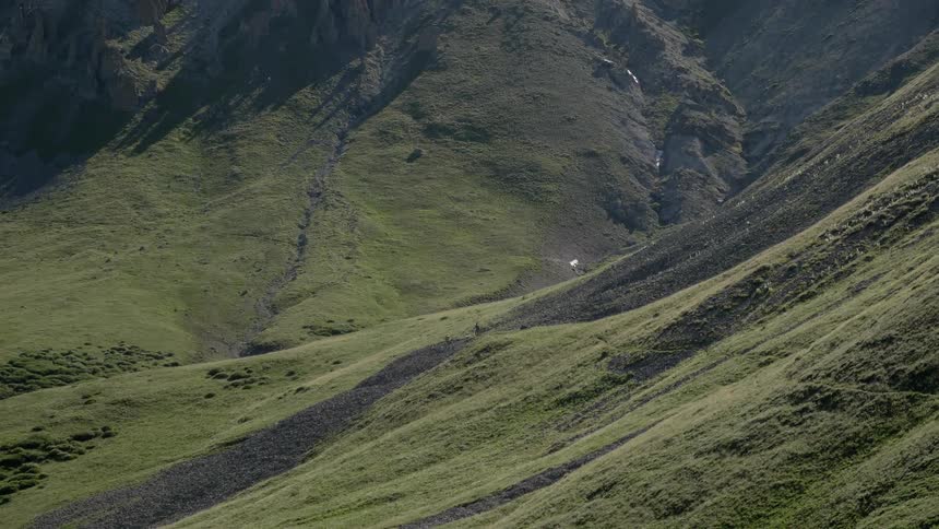 Landscape view of rolling hills