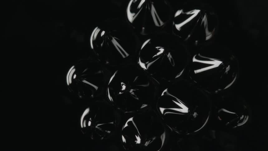 A close up view of a bubble texture