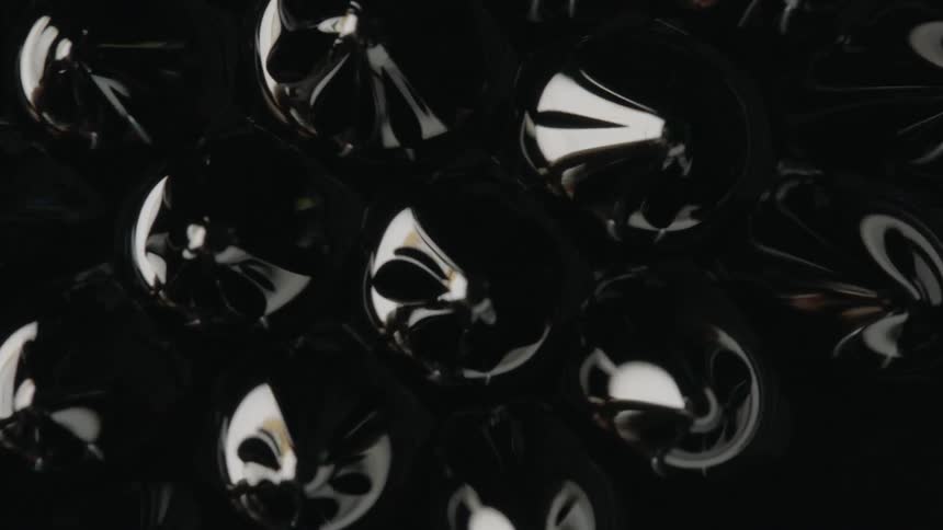 Black magnetic liquid