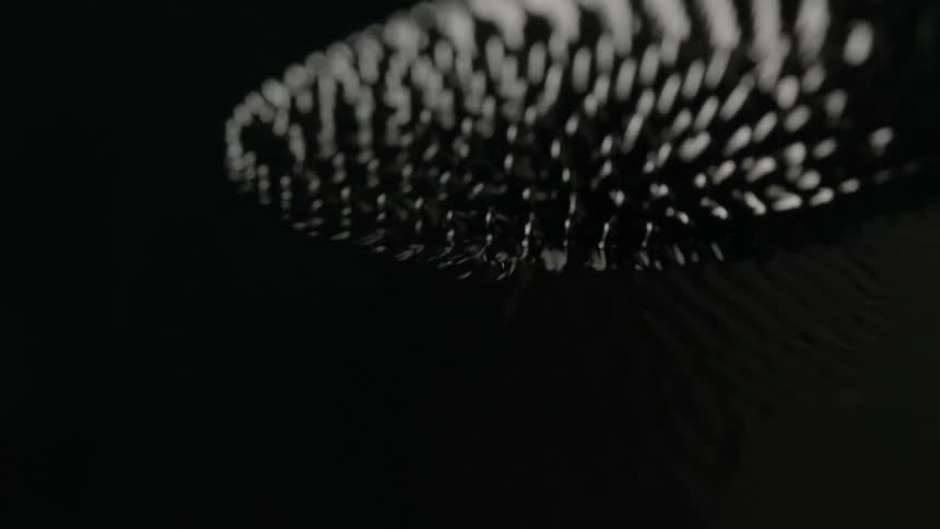 Abstract footage of material moving
