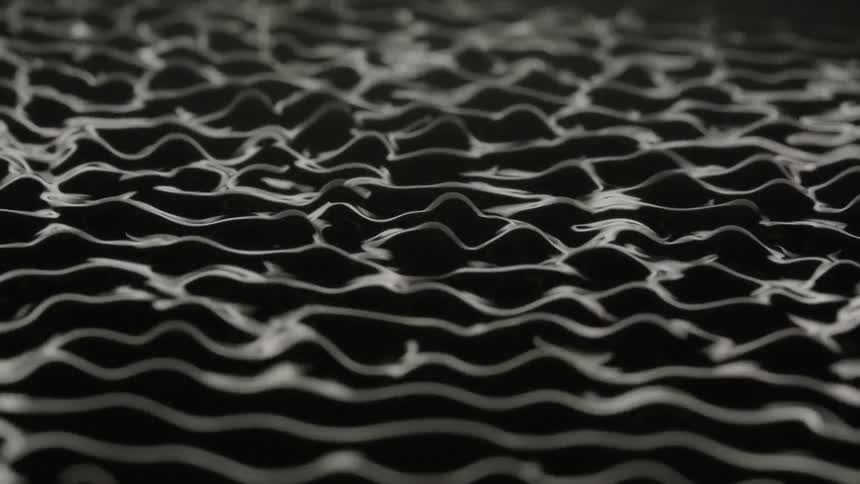 A footage of a wavy pattern