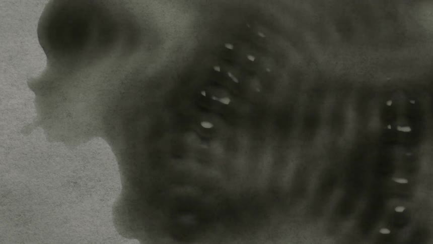 Water vibrates on a surface