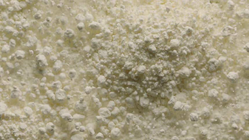 Granules vibrate against each other