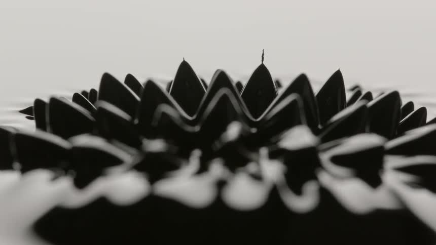 A strange bubble and liquid forming