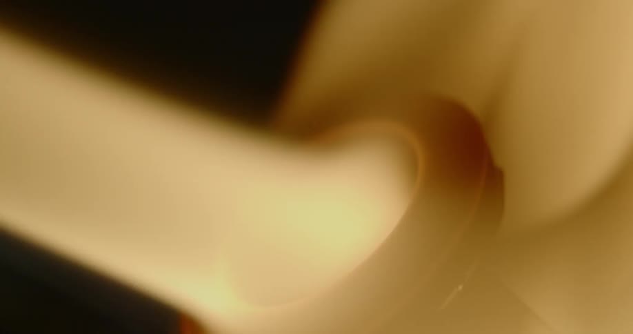 Red hot flame moulds a diamond ring