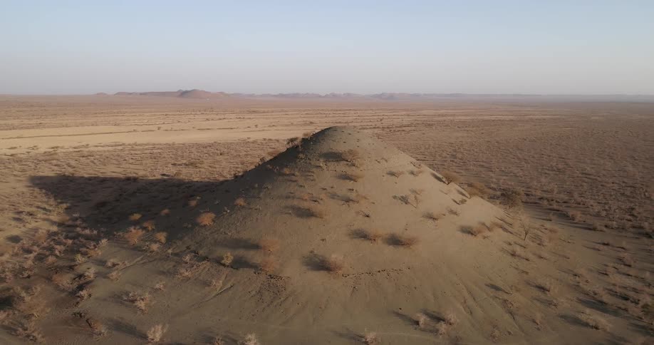 A view of the desert