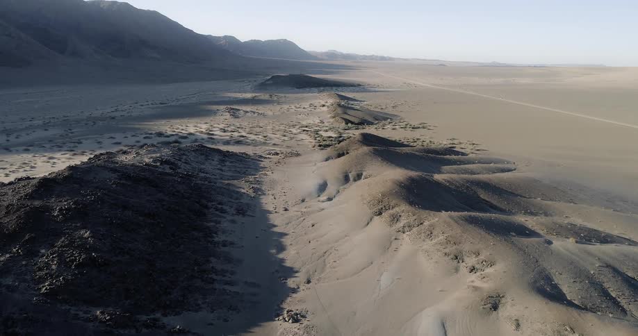 Landscape view of a desert