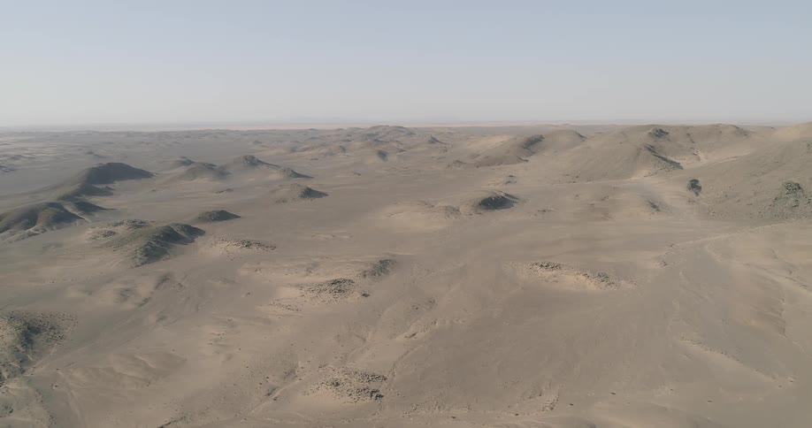 Landscape view of a desert